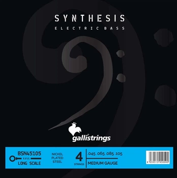 Струні для бас-гітари Gallistrings BSN45105 4 STRINGS MEDIUM