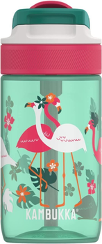 Butelka na wodę Kambukka Lagoon dla dziecka 400 ml Pink Flamingo (5407005142967)