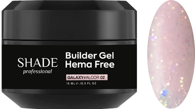 Shade Билдер-гель HEMA Free Galaxy Alcor 02, 15 мл