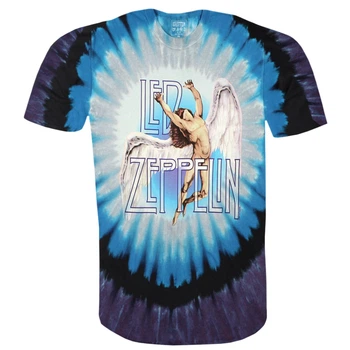 Футболка Liquid Blue Led Zeppelin - Swan Song (Tie-Dye), Розмір L