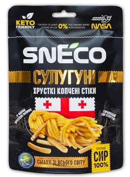 snEco "Сулугуні", 28г - сир сушений хрусткий