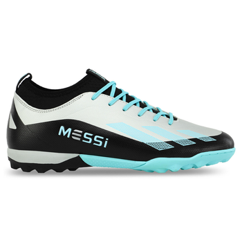 Сороконожки футбольные с носком Predator Messi 230712-1 размер 43 Light Grey-Black-Blue
