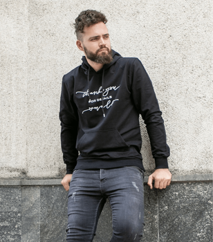 Худи с капюшоном FOR DETAILS - HECTOR - 17232 - L - Черный