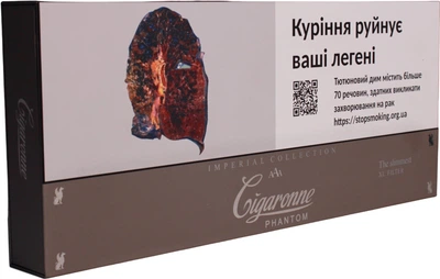 Блок сигарет Cigaronne Phantom x 10 пачек (4850008002232)