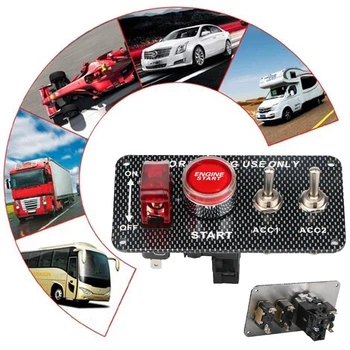 Кнопка старт стоп для запуска и остановки двигателя автомобиля START-STOP