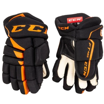 Краги CCM Jetspeed FT485 JR підліткові BLACK/ORANGE Розмір 11 FT485-JR-BO-11