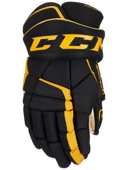 Краги CCM TACKS 9060 JR підліткові BLACK/SUNFLOWER Розмір 11 9060-JR-11-BSF