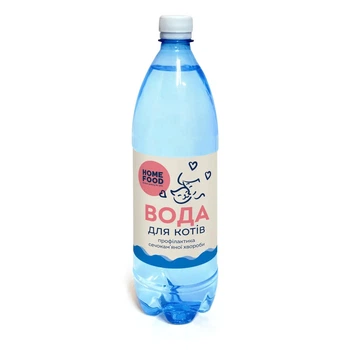 Питьевая вода Home food для кошек для профилактики мочекаменной болезни 1л