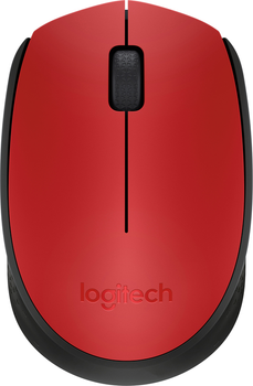 Миша Logitech M171 Wireless Black/Red (910-004641)