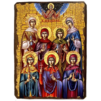 Икона Жены мироносицы ,икона на дереве 130х170 мм (1819-1)
