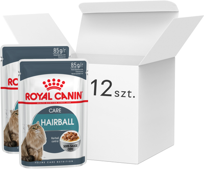 Mokra karma dla kotów Royal Canin Fhn Wet Hairball Care 12 x 85 g (9003579000403)