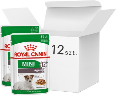 Вологий корм для літніх собак Royal Canin Mini Aging 12x85 г (9003579008287)