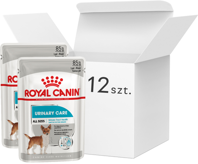 Вологий корм Royal Canin Urinary для проблем з сечовипусканням 12x85 г (9003579009376)