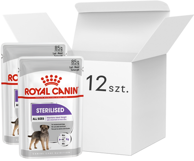 Вологий корм для дорослих собак Royal Canin CCN Sterilized Loaf 12x85 г (9003579008737)