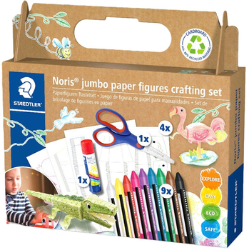 Zestaw Staedtler Noris Junior Figurka z papieru (4007817101551)