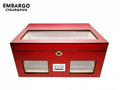 Х'юмідор для зберігання 100 сигар Cherry Matte Elc.