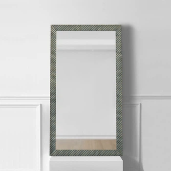 Дзеркало «MARCO DECOR - 4517BP – 906» 55х100 см. Золото з бірюзовою патіною