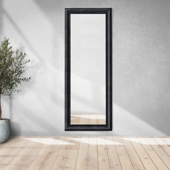Дзеркало «MARCO DECOR - 8731P-101-graf» 65х175 см. Чорне з патиною