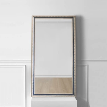 Дзеркало синє з патіною «MARCO DECOR - 4828P– 297-K» 55х100 см.