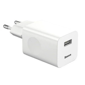 Сетевое зарядное устройство Baseus Charging Quick Charger White Белый (CCALL-BX02)