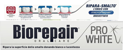 Професійна відбілююча зубна паста Biorepair Oral Care Pro White 75 мл