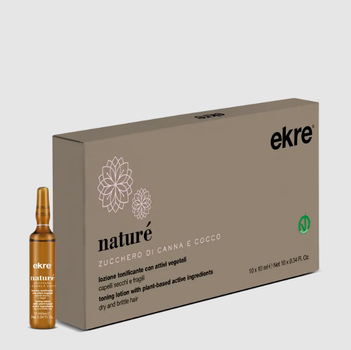 Ампулы для волос с экстрактом кокоса Ekre Nature 10 шт 10 мл