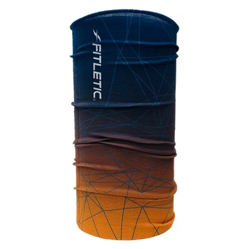 Шарф-труба для бега Fitletic Multi Scarf Headwear, FL-MSF-SPD03-NB (синий/коричневый)