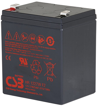 Аккумуляторная батарея CSB 12V 6.5Ah (HR1227WF2)