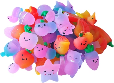 Антистрес Сквіші Squishies - желейки серія градієнтних кольорів - 10 шт