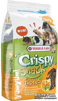 Лакомство для грызунов Versele-Laga Crispy Snack Fibres зерновая смесь с овощами 650 г (5410340617359)
