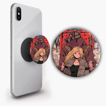 Держатель для телефона PopSockets Аниме Дорохедоро #04 Черный