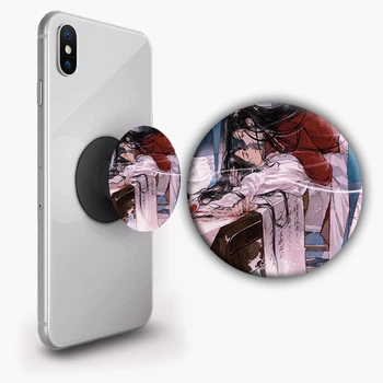 Держатель для телефона PopSockets Аниме Благословение небожителей #08 Черный
