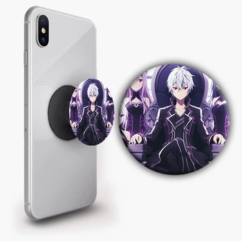 Держатель для телефона PopSockets Аниме Восхождение в тени #04 Черный
