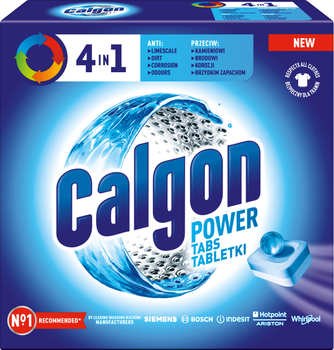 Таблетки для пральних машин Calgon Powerball для видалення накипу 15 шт (5011417544143)