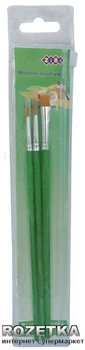 Набор кистей ZiBi Hobby из синтетики 3 шт (ZB.6958)