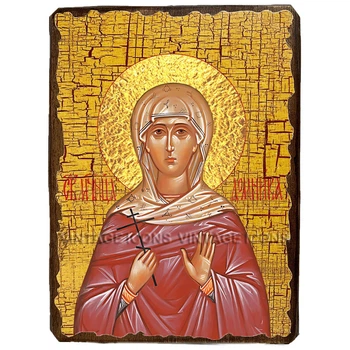 Икона Домника Аназаровская Мученица ,икона на дереве 300х400 мм (2915-4)