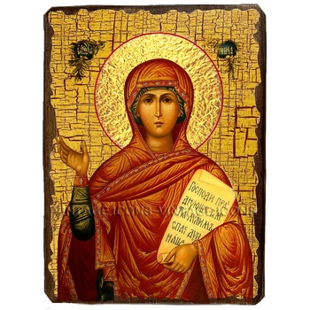 Икона Анна Святая Пророчица ,икона на дереве 170х230 мм (1153-2)