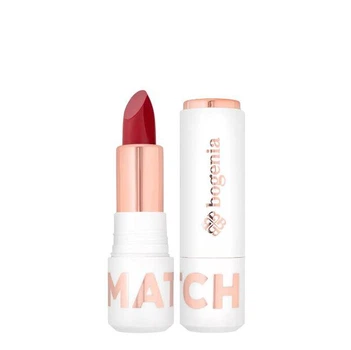 Матовая помада для губ Bogenia Match BG740, 016 Delicious Red, 4г