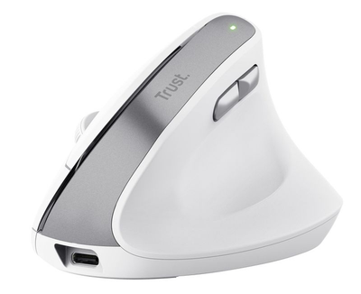 Мышка TRUST Bayo 2 Ergonomic Wireless White (25398)