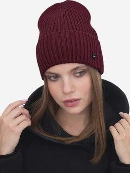 Шапка жіноча Malisa Діксі 15-1204-DX-23 54-58 Бордо