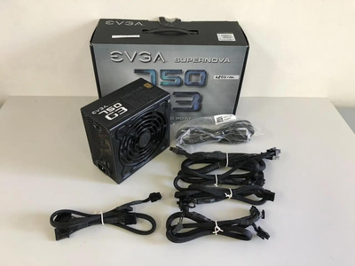 Блок живлення EVGA SuperNOVA 750 G3 (220-G3-0750) (0750AN181136) 750W Gold (6593705299) б/в