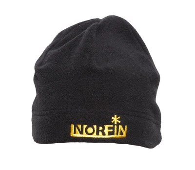 Шапка Norfin Fleece (черная) р.L