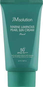 Увлажняющий солнцезащитный крем для лица и тела - JMsolution Marine Luminous Pearl Sun Cream Pearl SPF50 PA++++ 50ml (964647-88449)