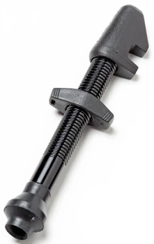 Ніпель безкамерний DT Swiss Tubeless Valve Alu black 26-35мм