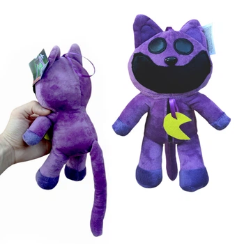 Мягкая игрушка Кэтнэп Кот Дремот CatNap Теодор Грамбелл Улыбающиеся зверьки (25 см)