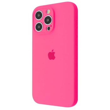 Чохол ударостійкий Elegant Premium Stylish Guard Silicone Cover Case Camera з захистом камери для Apple iPhone 14 Pro Max bright pink