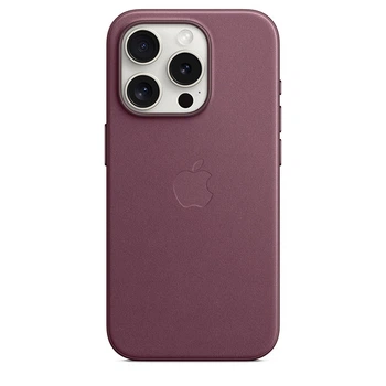Чохол FineWoven Case with MagSafe для iPhone 15 Pro Max - Mulberry