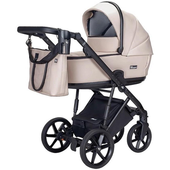Детская универсальная коляска 2 в 1 Angelina FIBI SENSE Eco FS-12 Бежевая