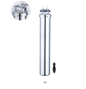 Корпус фільтра RAIFIL Slim 20 D2 (HMS-20B) з нержавіючої сталі