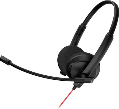 Zestaw słuchawkowy Canyon HS-07 PC Mic 3.5/USB Black (CNS-HS07B)